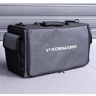[˾ũ] KOS32245 [KOSWORK] Small Tire Bag, 1/10 Touring Car Bag/Storage Bag/Accessories Bag (w/PP case)