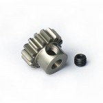 [KOSWORK] Mod 1 M1 17T Aluminum Lightweight Pinion Gear (for 5mm shaft, w/high torque set screw)