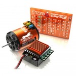 [SKY RC] - Cheetah 1/10 60A Sensored Combo 3250KV/10.5T (������ 1:10 �޺���, ���ڽ���ġ, ������ Ÿ��)