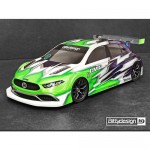 [BITTY DESIGN] (FWD ٵ) CA45 1/10 Clear Body 190mm for Front Wheel Drive Car