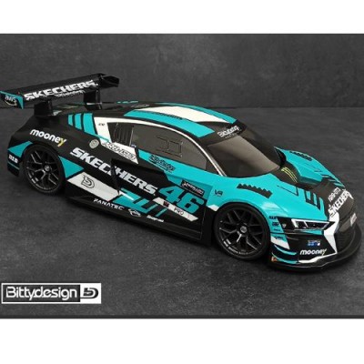[˾ũ] BDGT-190R8 [BITTY DESIGN] - AR8-GT3 1/10 GT Clear Body 190mm