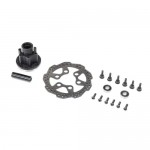 [TEAM LOSI] Complete Front Hub Assembly: Promoto-MX