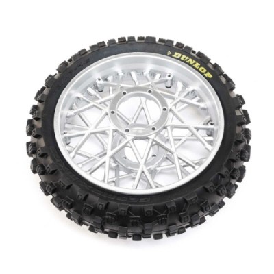 �˾���ũ LOS46007 [TEAM LOSI] Dunlop MX53 Rear Tire Mounted, Chrome: Promoto-MX