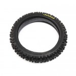 [TEAM LOSI] Dunlop MX53 Front Tire with Foam, 60 Shore: Promoto-MX