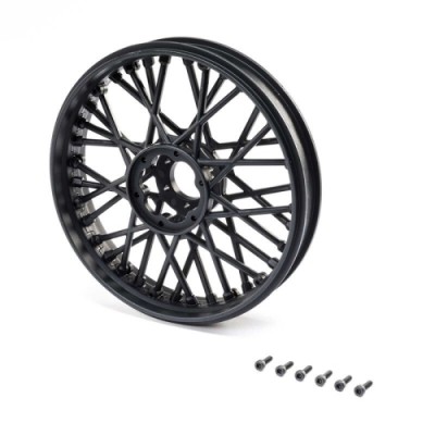 [�˾���ũ] LOS46000 [TEAM LOSI] Front Wheel Set, Black: Promoto-MX