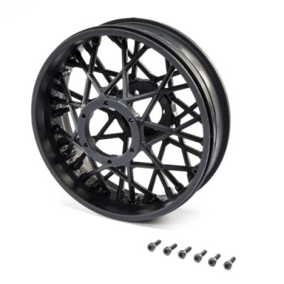 �˾���ũ LOS46001 [TEAM LOSI] Rear Wheel Set, Black: Promoto-MX