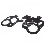 [TEAM LOSI] Carbon Chassis Plate Set: Promoto-MX