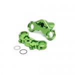[TEAM LOSI] Aluminum Triple Clamp Set, Green: Promoto MX