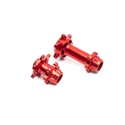 [�˾���ũ] LOS362000 [TEAM LOSI] Aluminum Hub Set, Machined, Red: Promoto-MX