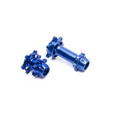 [�˾���ũ] LOS362001 [TEAM LOSI] Aluminum Hub Set, Machined, Blue: Promoto-MX