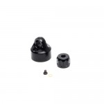 [TEAM LOSI] Shock Cap Set, Aluminum, Black: Promoto-MX