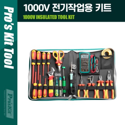 ¾Ë¾¾¹ðÅ© PK503 PROKIT(PK-2810B) 1000V Àü±âÀÛ¾÷¿ë Åø Ŷ ¼¼Æ®