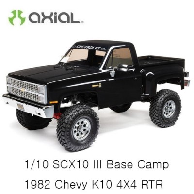 [˾ũ] AXI03030T2 [Axial] 1/10 SCX10 III BC 82 Chevy K10 RTR Black