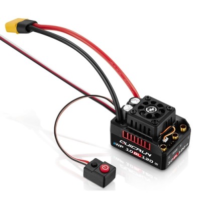 [�˾���ũ] 30107200 [HOBBYWING] QUICRUN WP 10BL120 G2 Sensorless 120A �������� �귯�ø��� ���ӱ�
