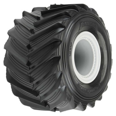 [˾ũ] PRO1018715 [PROLINE-RACING] 10187-15 1/10 Demolisher Fr/Rr 2.6/3.5 MT Tires Mounted 12mm Gray Whls (2)