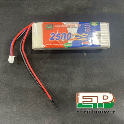 [�˾���ũ] 2500-2S [EP POWER] 7.4V 2500mah 25C ��Ƭ������ ���͸� - ������, ���ű�