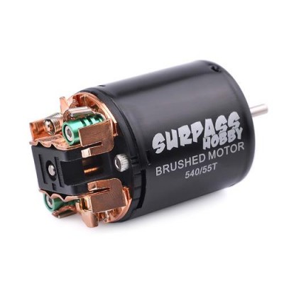 [˾ũ] 697175079334 [SURPASS HOBBY] 540 Brushed Motor 3-Slot for 1/10th 21T RPM: 21000