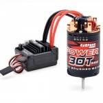 [SURPASS HOBBY] 550 Brushed Motor 3-Slot w/ 80A ESC Combo 20T RPM:16500