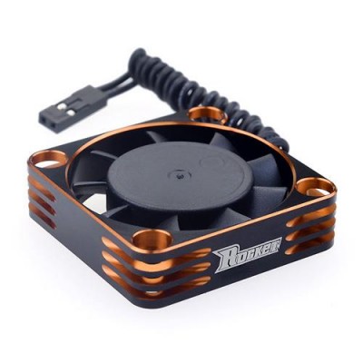 [˾ũ] 697238888162 [SURPASS HOBBY] Aluminum 404010 16000RPM Cooling Fan (Orange&Black)