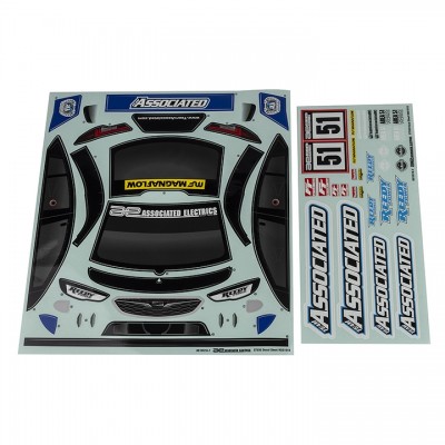 [˾ũ] AA31918 [TEAM ASSOCIATED] AA31918 Apex2 Sport ST550 Decal Sheet