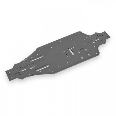 [˾ũ] AX9522A [Traxxas] AX9522A Chassis, Sledge, aluminum (dark titanium-anodized)