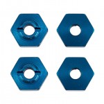 [TEAM ASSOCIATED] AA21562 FT 1:14 Wheel Hexes, blue aluminum