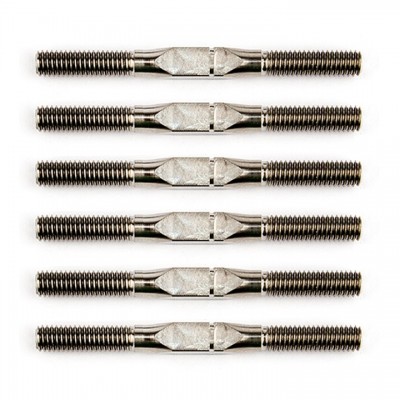 [�˾���ũ] AA21565 [TEAM ASSOCIATED] AA21565 FT 1:14 Titanium Turnbuckle Set, silver, 35 mm,/1.37 in