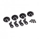 [Traxxas] AX8459 Spring retainers, lower (captured) (4)/ 2.5x10 CS (4)