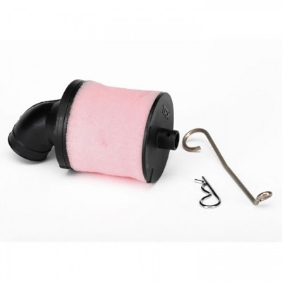 [˾ũ] AX5268 [Traxxas] AX5268 Air filter body (high volume)/ filter support/ cap/ foam filter, pre-filter/ air filter base/ wire mount/ hardware (1 each)