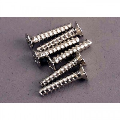 [�˾���ũ] AX2649 [Traxxas] AX2649 Screws, 3x15mm countersunk self-tapping (6)