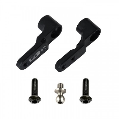 [�˾���ũ] AA91915 [TEAM ASSOCIATED] AA91915 RC10B6 FT Steering Bellcrank, 3mm, black aluminum