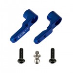 [TEAM ASSOCIATED] AA91914 RC10B6 FT Steering Bellcrank, 3mm, blue aluminum