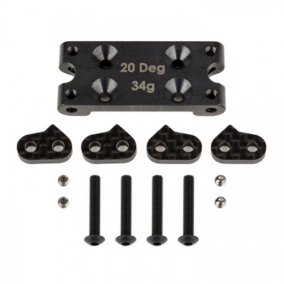 [˾ũ] AA91899 [TEAM ASSOCIATED] AA91899 RC10B6 FT STEEL BULKHEAD [20 DEG]