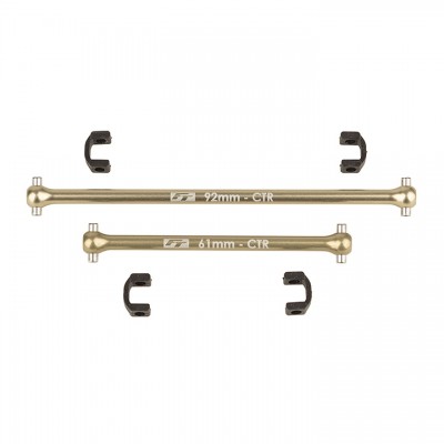 [˾ũ] AA92373 [TEAM ASSOCIATED] AA92373 RC10B74.2 FT Center Dogbone Set, aluminum