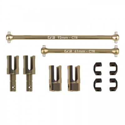 [˾ũ] AA92372 [TEAM ASSOCIATED] AA92372 RC10B74.2 FT Lightweight Driveline Center Kit