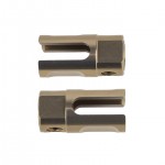 [TEAM ASSOCIATED] AA92359 RC10B74.2 FT Center Dogbone Outdrives, aluminum
