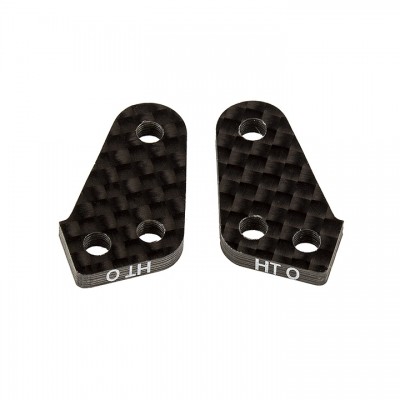 [�˾���ũ] AA92305 [TEAM ASSOCIATED] AA92305 RC10B74 FT Steering Block Arms, HT 0, carbon fiber