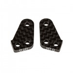 [TEAM ASSOCIATED] AA92305 RC10B74 FT Steering Block Arms, HT 0, carbon fiber