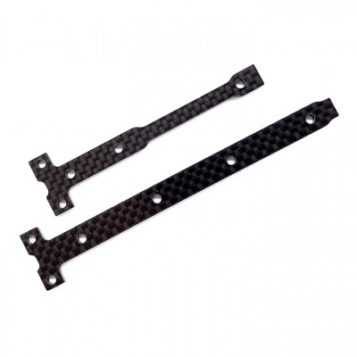 [˾ũ] AA92284 [TEAM ASSOCIATED] AA92284 RC10B74.1 Carbon Fiber Chassis Brace Support Set, 2.0mm