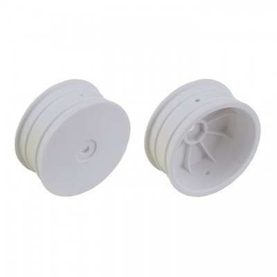 [˾ũ] AA92362 [TEAM ASSOCIATED] AA92362 4WD Front Wheels, 2.2, 12mm hex, 1.5mm, white