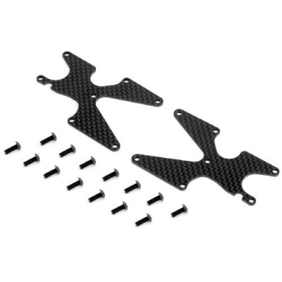 [˾ũ] F83007-15OP [SPARKO] Carbon Rear Arm covers 1.5mm - 2pcs