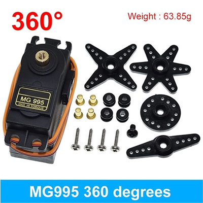 �˾���ũ TPMG995-360 [TowerPro] (360�� ȸ��) MG995 13kg ������ũ ����/��Ż��� ����(ǥ�� ������) ��Ŭ����