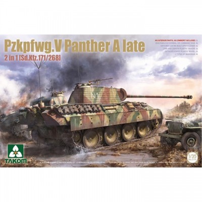 [˾ũ] BT2176 [Takom] BT2176 1/35 Pzkpfwg.V Panther A Late 2(Sd.Kfz.171/268)