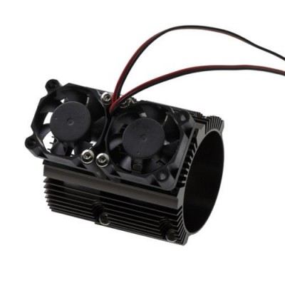 [˾ũ] DTEF02007A [DETAILS TECH] Aluminum Motor Cooling Double-Fan 41-43mm Black