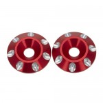 [DETAILS TECH] 1/8 RC CAR Wing Gasket (2PCS) Red