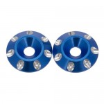 [DETAILS TECH] 1/8 RC CAR Wing Gasket (2PCS) Blue