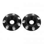 [DETAILS TECH] 1/8 RC CAR Wing Gasket (2PCS) Black