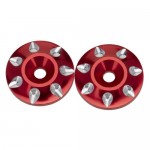 [DETAILS TECH] 1/10 RC CAR Wing Gasket (2PCS) Red