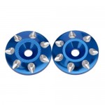 [DETAILS TECH] 1/10 RC CAR Wing Gasket (2PCS) Blue