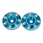 [DETAILS TECH] 1/10 RC CAR Wing Gasket (2PCS) Sky-blue